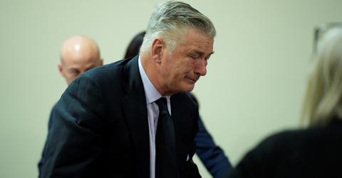 Alec Baldwin cries in court during his trial