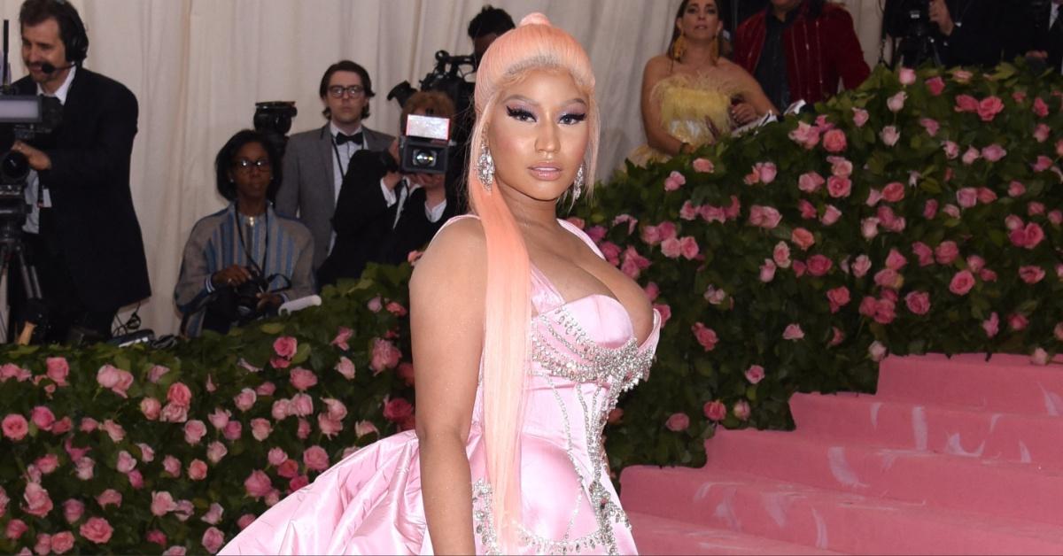 Nicki Minaj at the 2019 Met Gala in New York City.