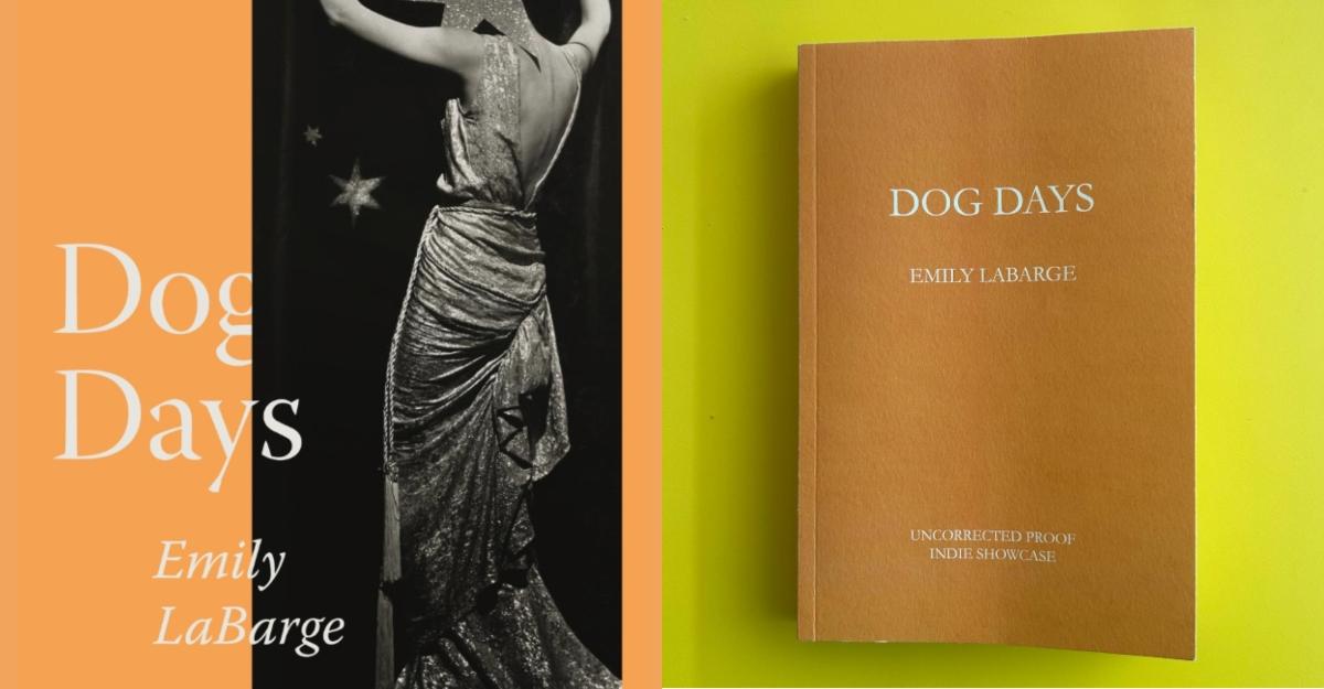 Emily LaBarge shared different versions of the Dog Days book cover on her Instagram.