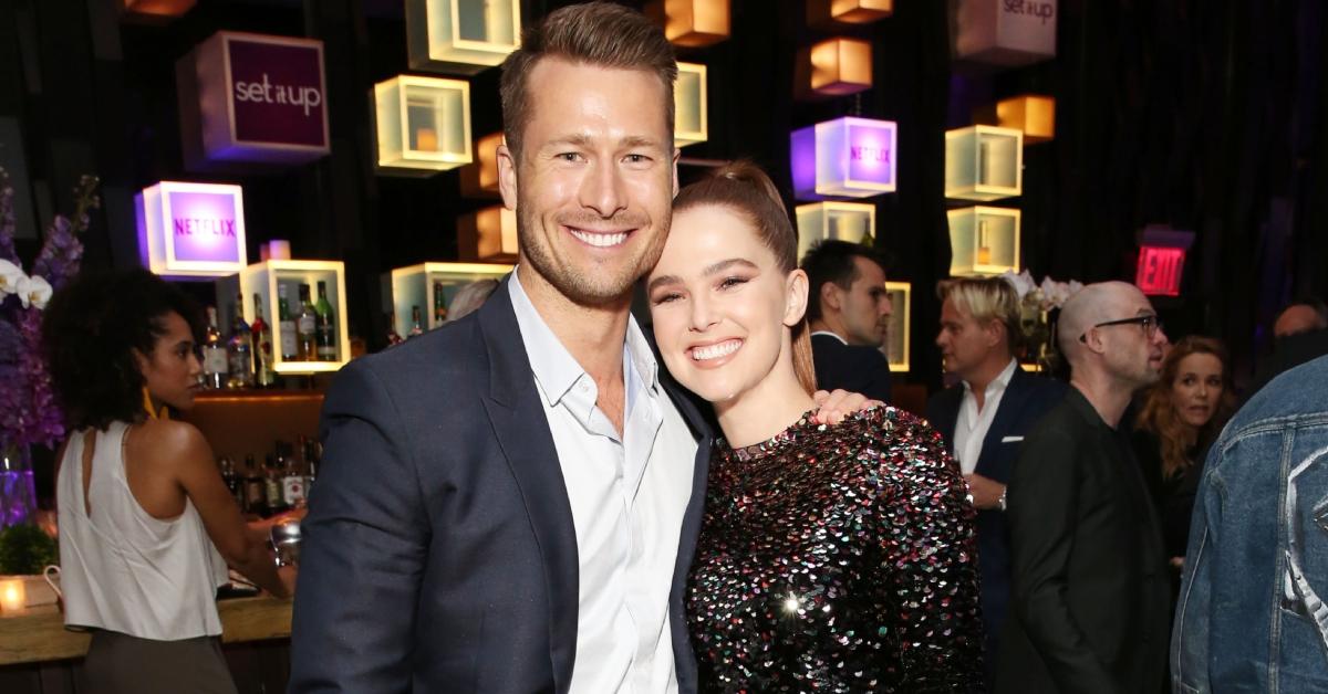 Glen Powell and Zoey Deutch