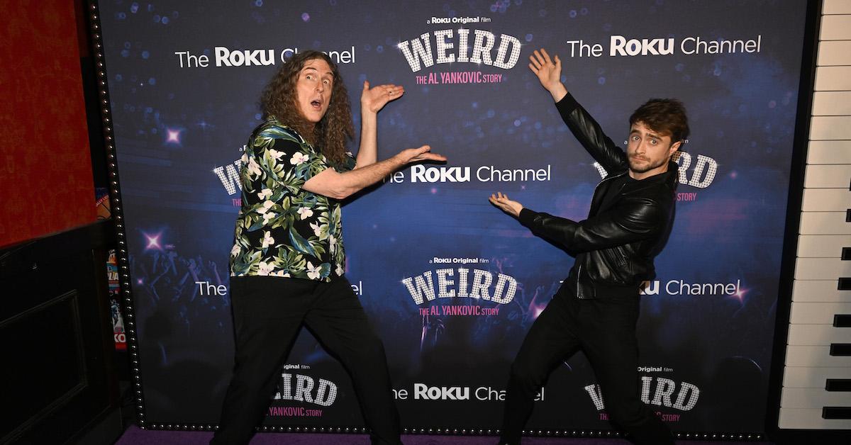 Weird Al and Daniel Radcliffe