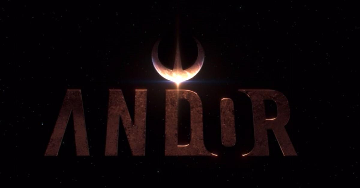 The 'Andor' opening credits logo 