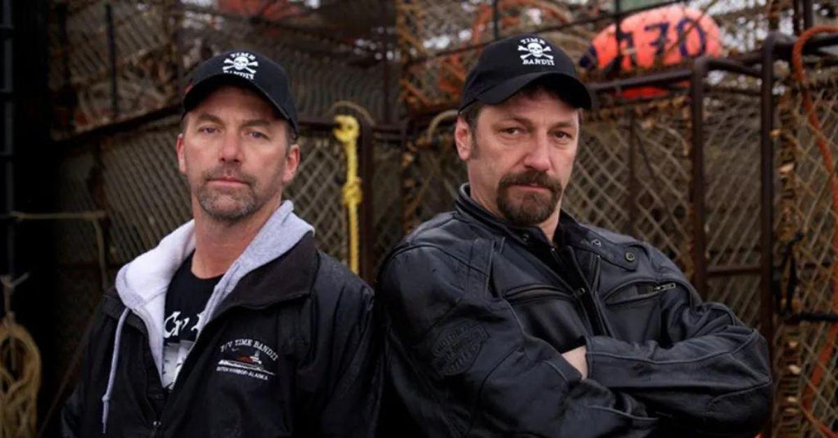 Andy and Johnathan Hillstrand pose for 'Deadliest Catch' promo photo