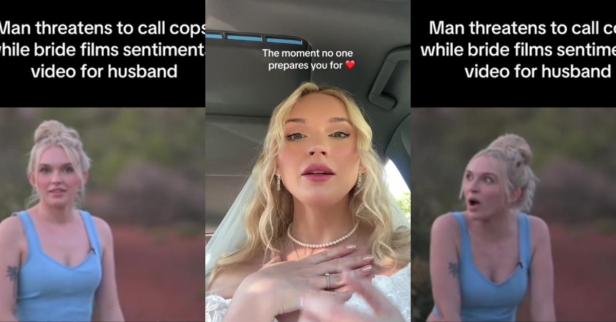 Man Threatens Cops Wedding Video