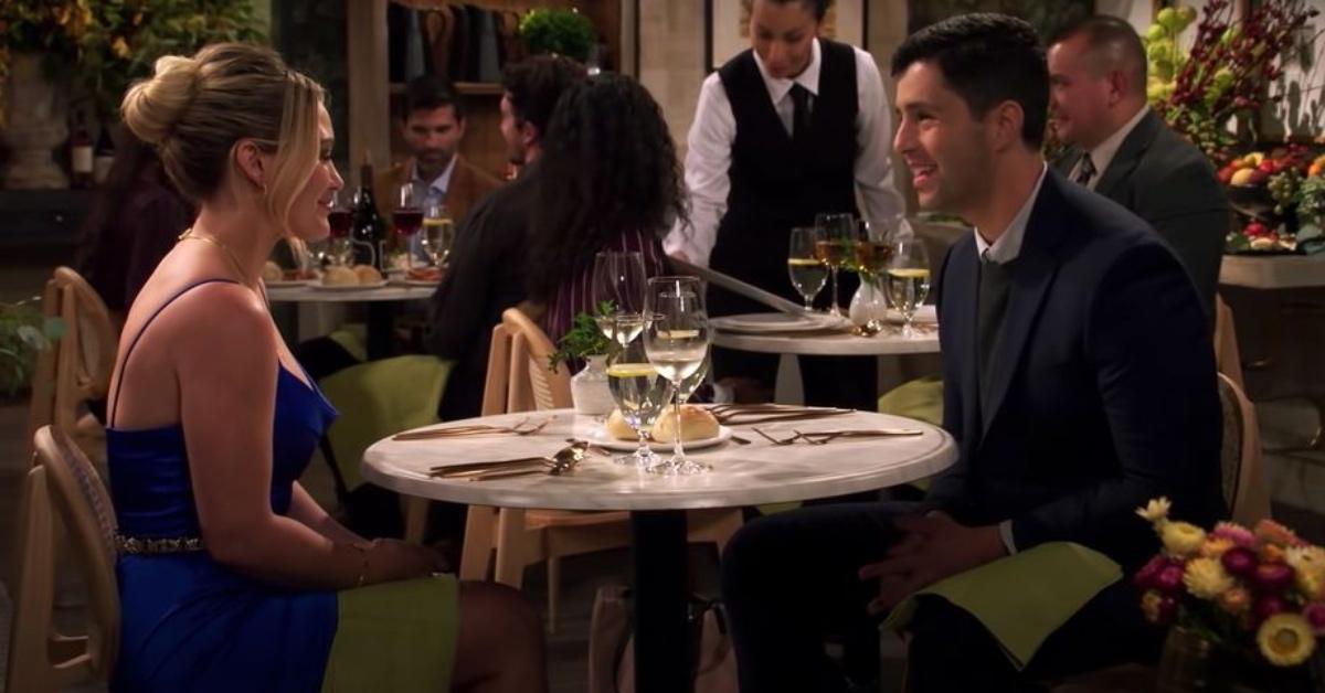 'How I Met Your Father,' Drew (Josh Peck) and Sophie (Hilary Duff) are on a date.