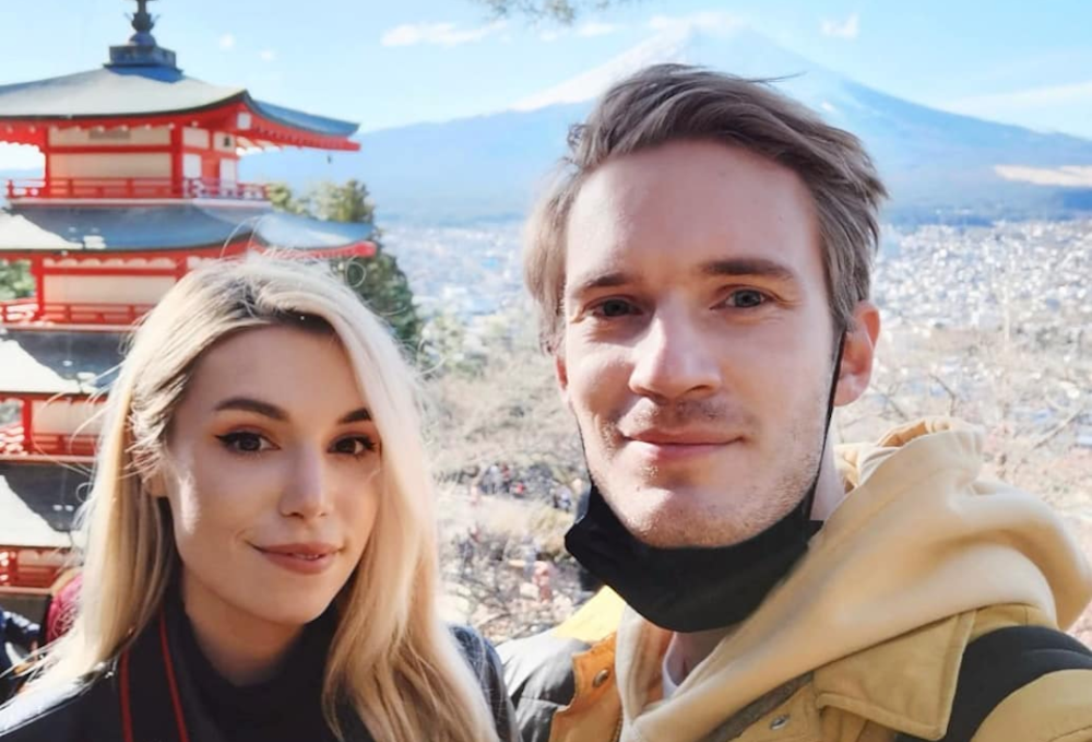 pewdiepie and wife marzia bisognin