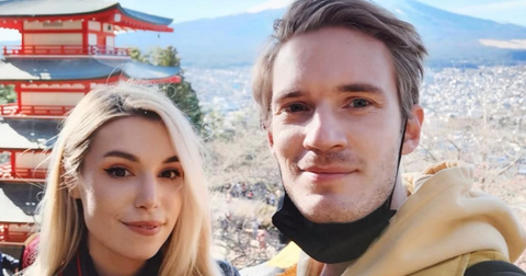 pewdiepie and wife marzia bisognin