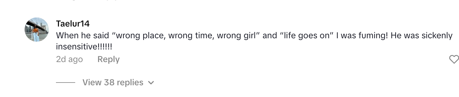 kirk detweiller tiktok comment