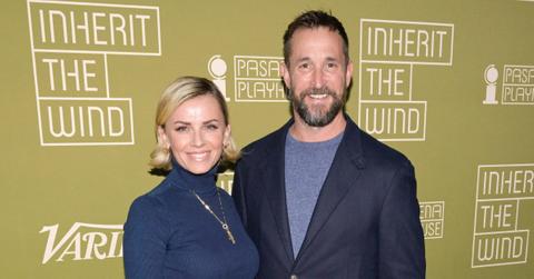 (l-r): Noah Wyle's wife, Sara Wyle, and Noah Wyle