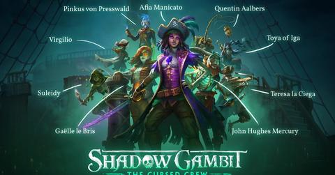 'Shadow Gambit: The Cursed Crew' Playable Characters