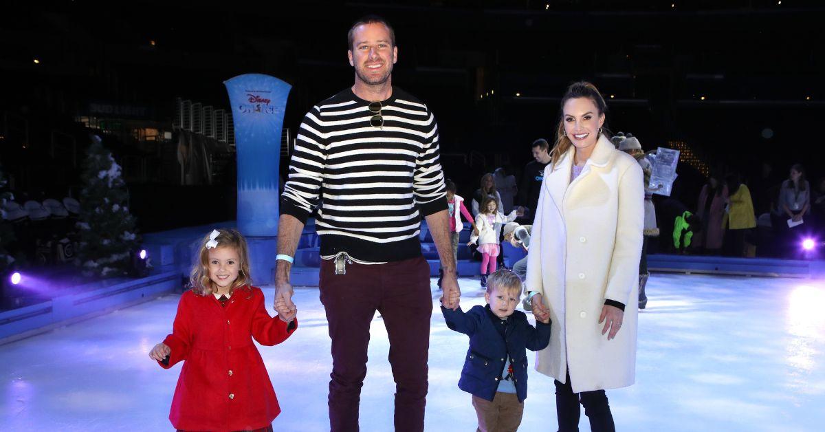 Armie Hammer Elizabeth chambers kids