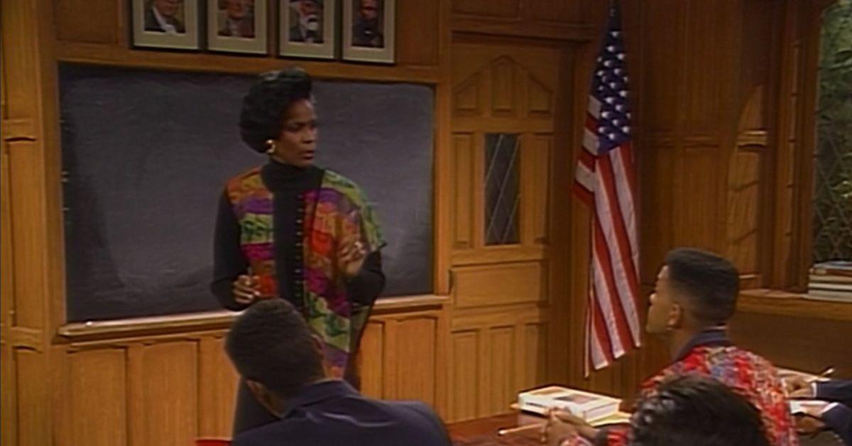 Janet Hubert and Will Smith on 'The Fresh Prince of Bel-Air'