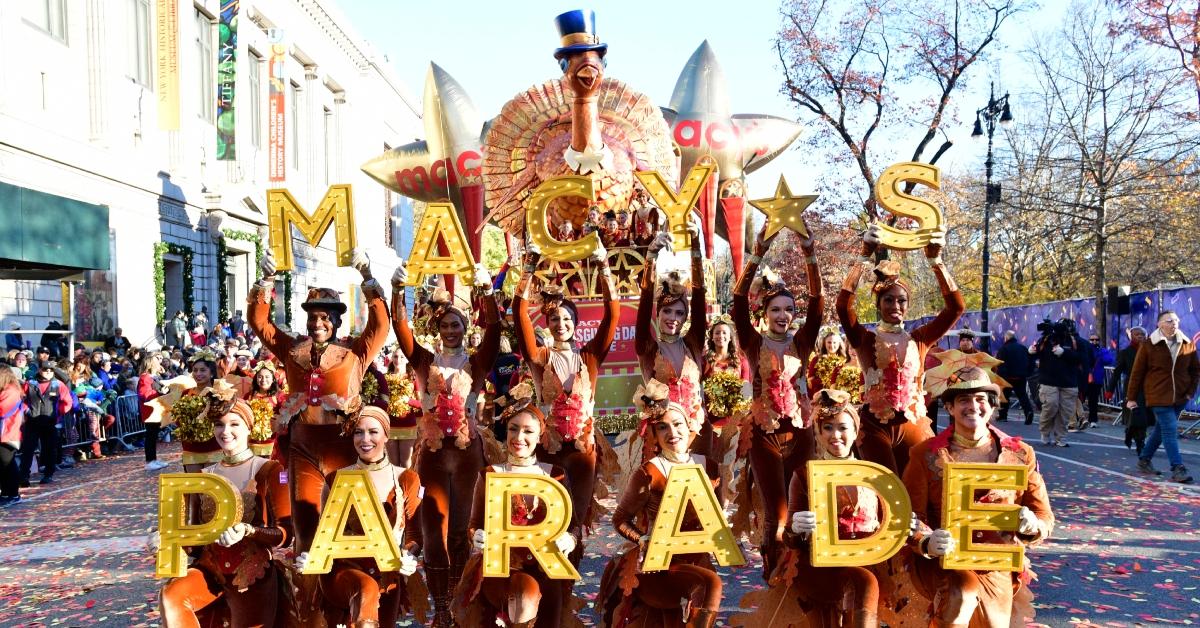 Tom Turkey by Macy's appears during 97th Macy's Thanksgiving Day Parade on Nov. 23, 2023 in New York City.