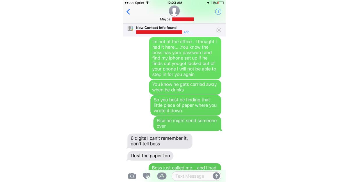 brother sister phone thief troll
