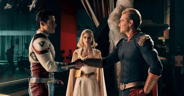 Supersonic, Starlight, and Homelander in 'The Boys'