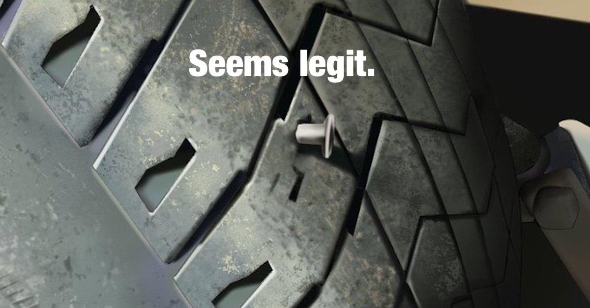 Woman Tried To Get Out Of Work With Bad Photoshopped Picture Of A Nail In Her Car Tire