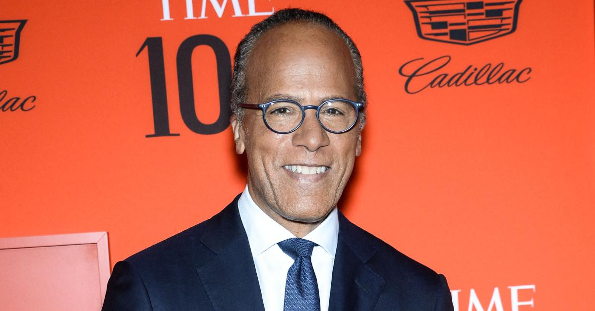 Lester Holt in 2019.