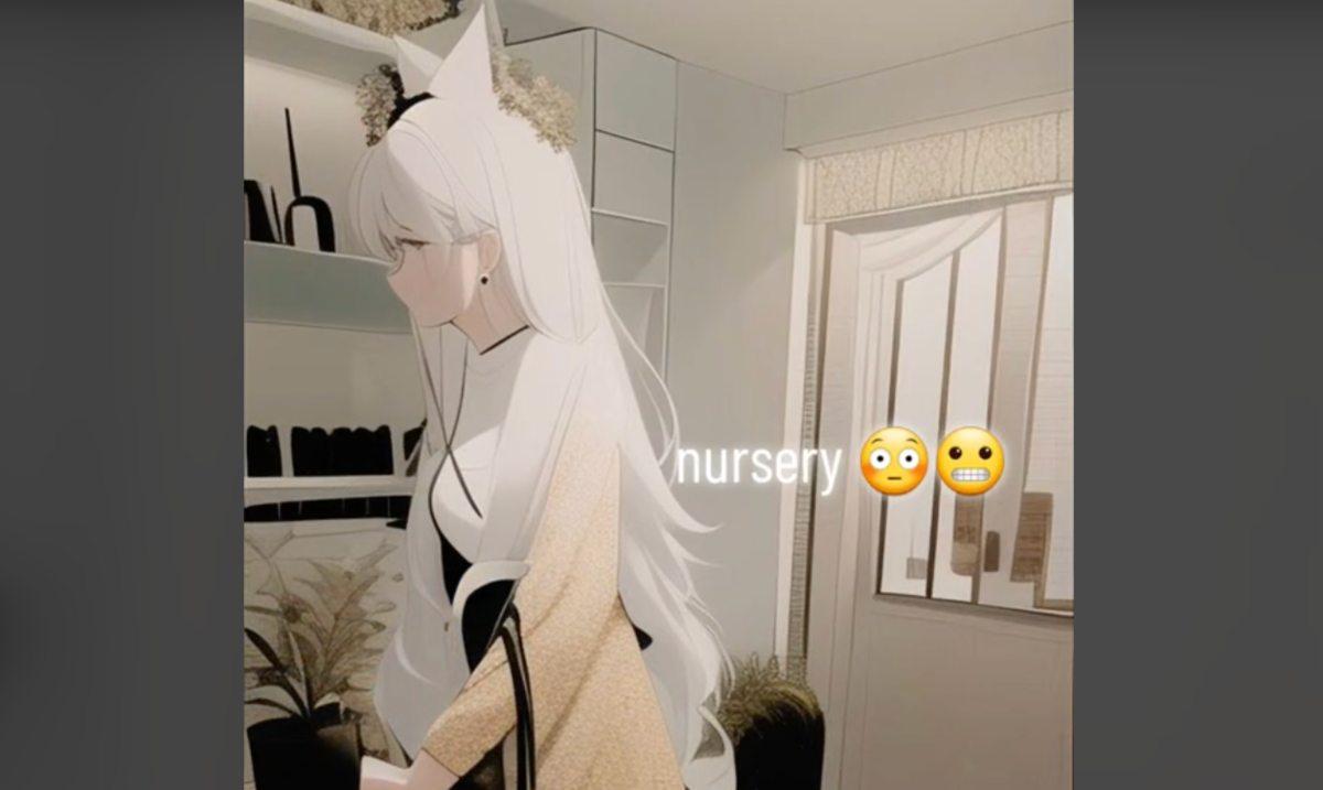 The TikTok filter making random anime girls appear out of nowhere