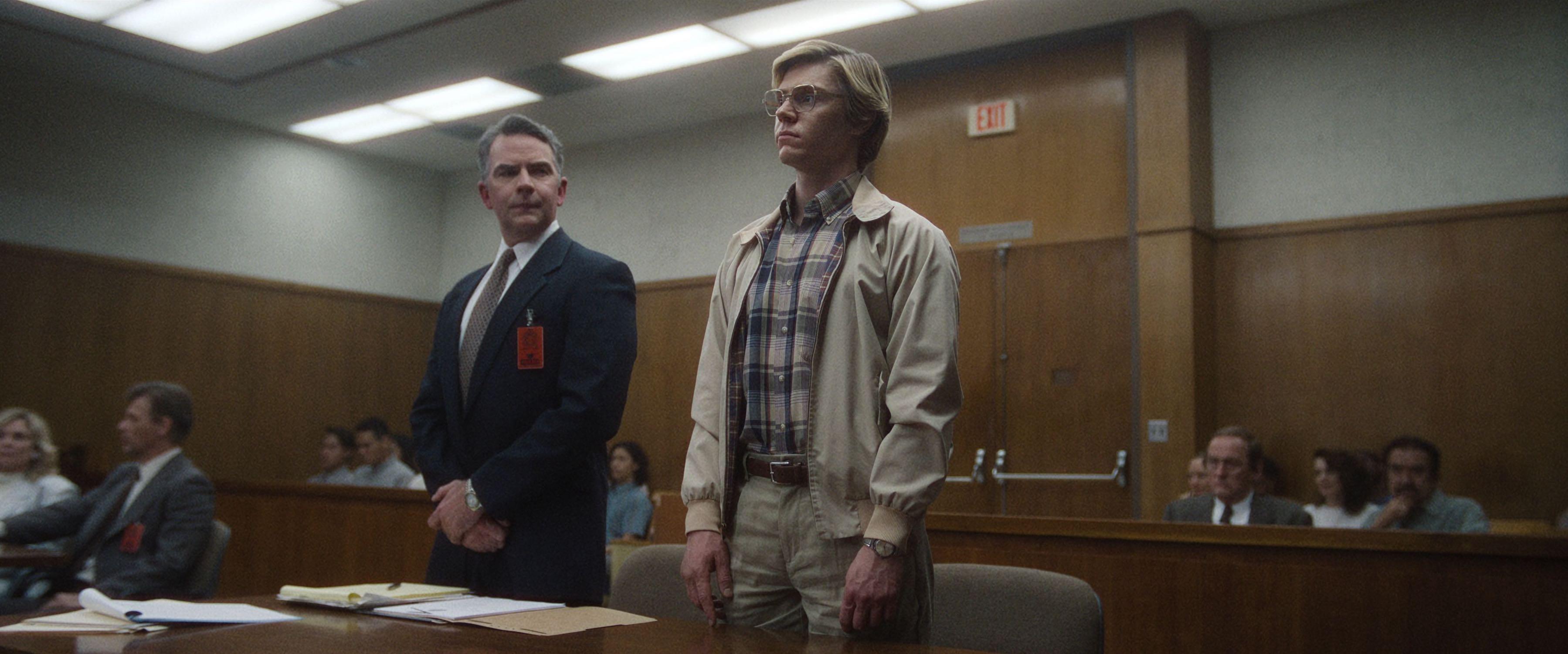 Evan Peters as Jeffrey Dahmer in 'Dahmer – Monster: The Jeffrey Dahmer Story.'