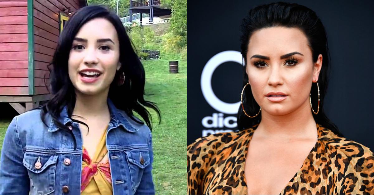 demi lovato then now