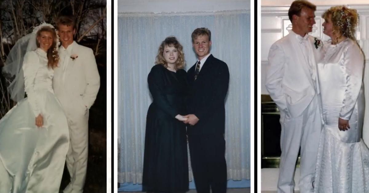 (l-r): Meri and Kody Brown's wedding, Janelle and Kody's wedding, Kody and Janelle's wedding.