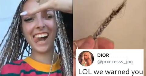 This Woman Learned the Hard Way That Braids Are Not for Her Hair