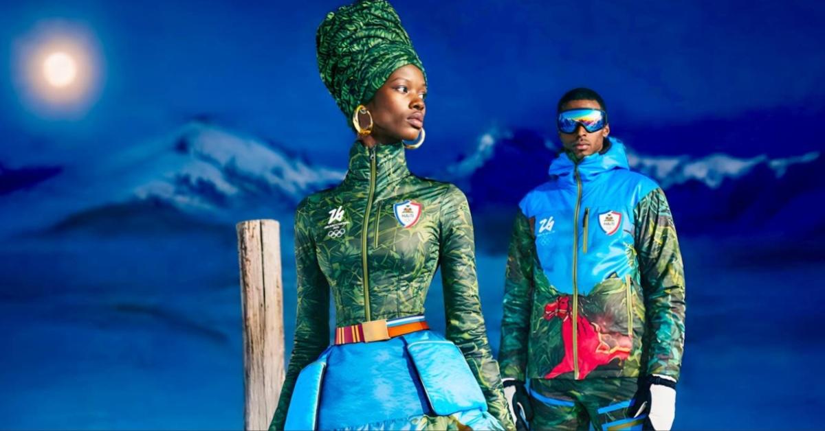 Haiti's Olympic uniforms created by Stella Jean.