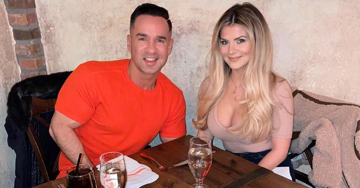 Jersey Shore 's Mike "The Situation" Sorrentino and Wife. so...
