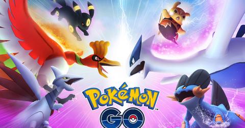 'Pokémon GO' Image of Pokémon preparing to battle each other.