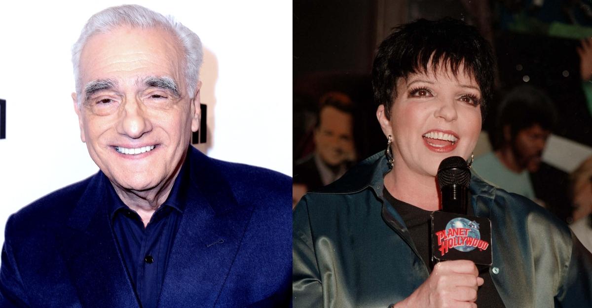 Martin Scorsese at a screening of The Irishman and Liza Minelli at Planet Hollywood