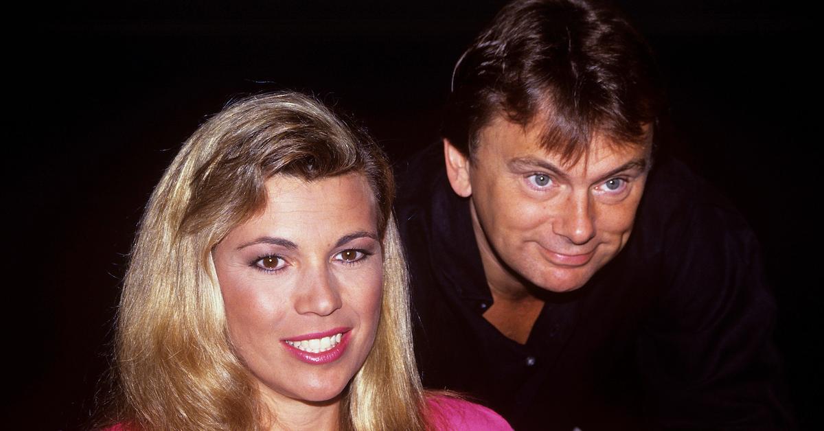 Vanna White and Pat Sajak photographed by Walter McBride in 1990