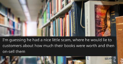 Man Blames Woman for Losing His Job After He Stole Her Books