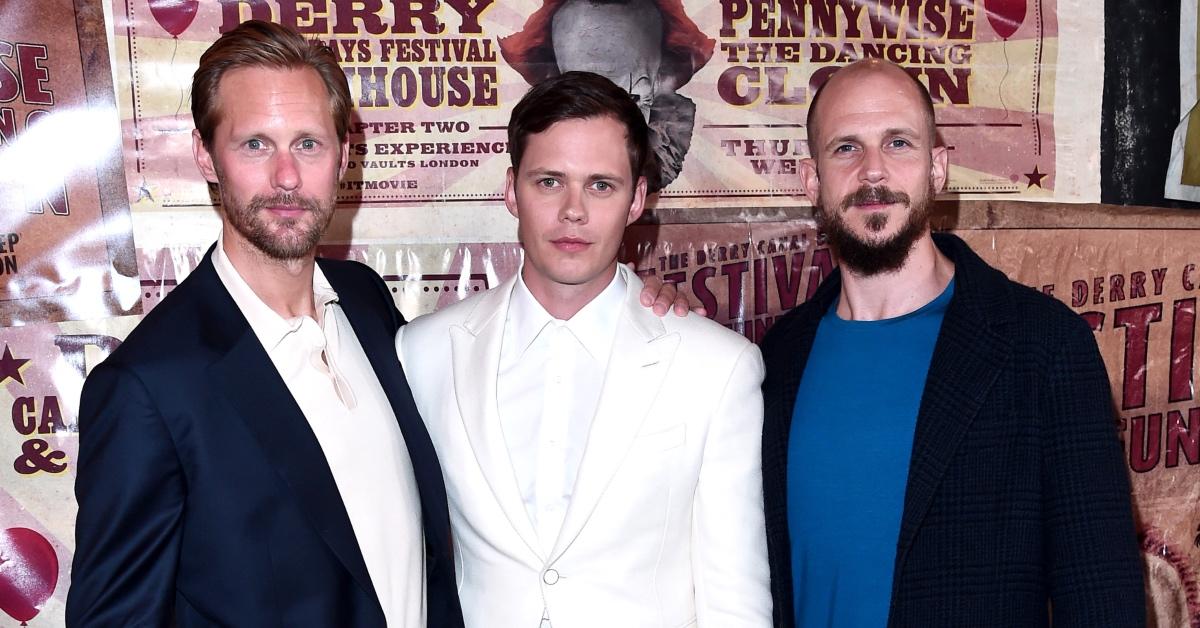 LR : Alexander, Bill et Gustaf Skarsgård