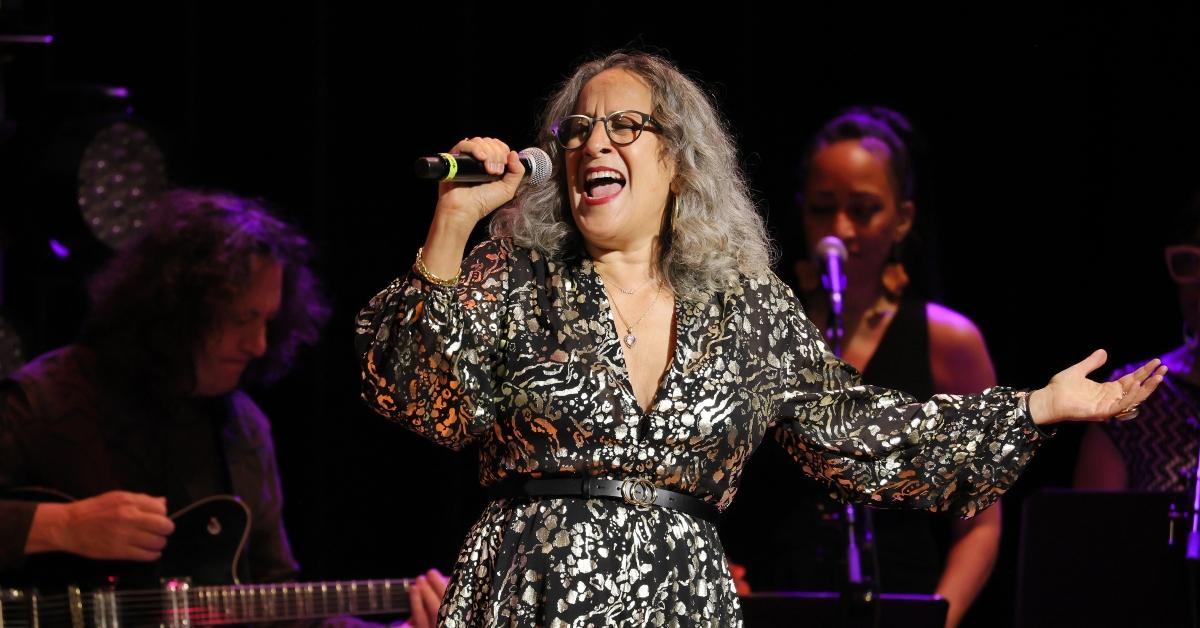 Gina Belafonte attends the celebration of Harry Belafonte's 95th Birthday with Social Justice Benefit at The Town Hall on March 01, 2022 in New York City