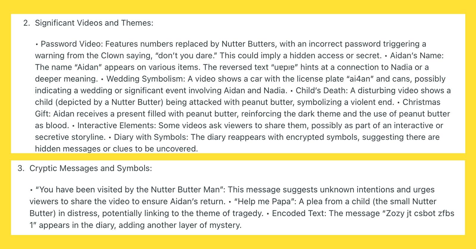 nutter butter reddit theory