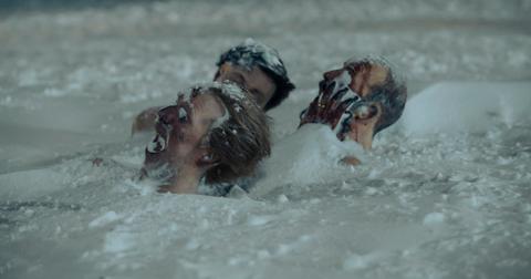 The frozen heads from three men in 'True Detective: Night Country' aka Season 4