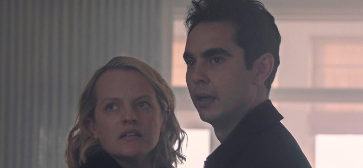 Elisabeth Moss, Max Minghella in ‘The Handmaid’s Tale.’