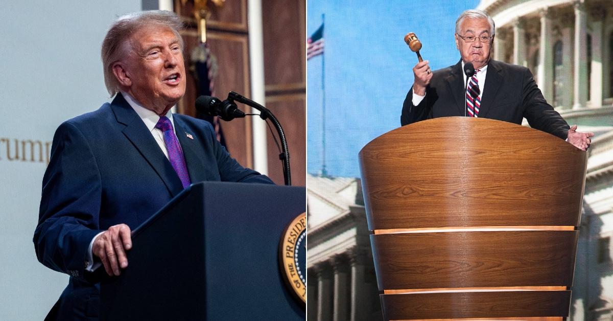Donald Trump and Barney Frank
