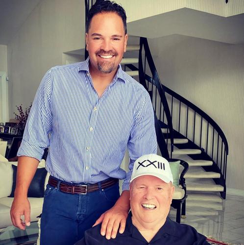 Mike and Vince Piazza