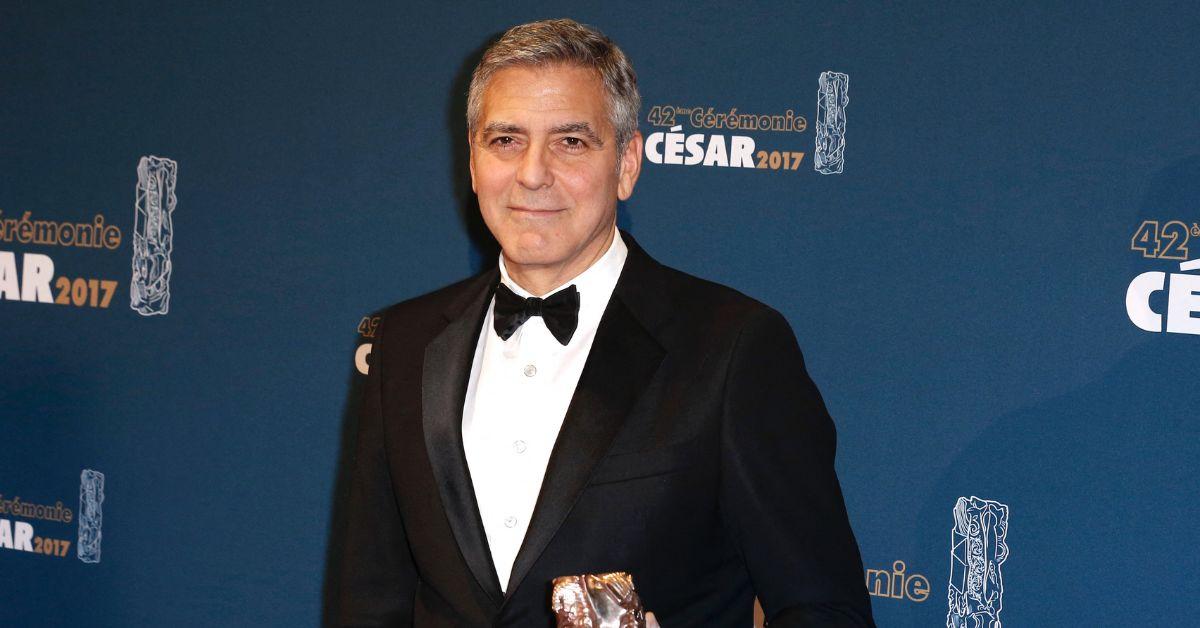 George Clooney at the Cesar Awards in 2017.