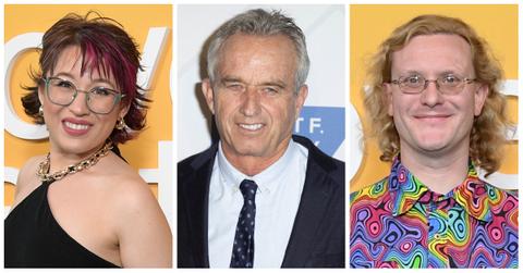 (L-R) 'Love on the Spectrum' star Dani Bowman, Robert F. Kennedy Jr., and 'Love on the Spectrum' James B. Jones.