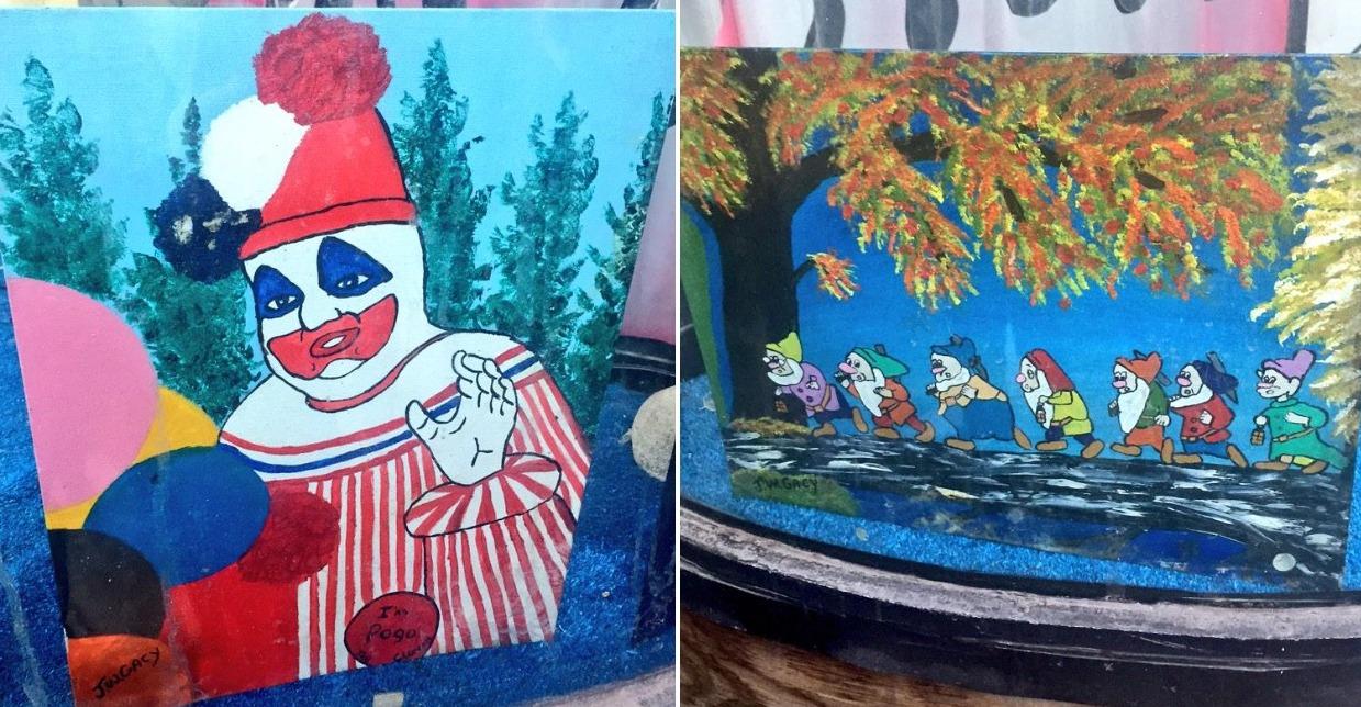 john wayne gacy paintings