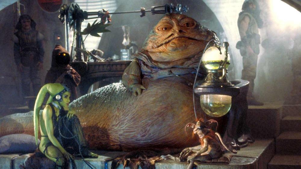 Jabba the Hutt in 'Star Wars'