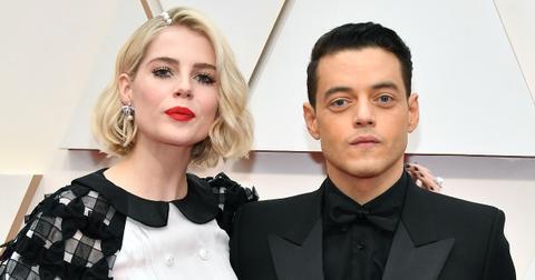 Lucy Boynton and Rami Malek.