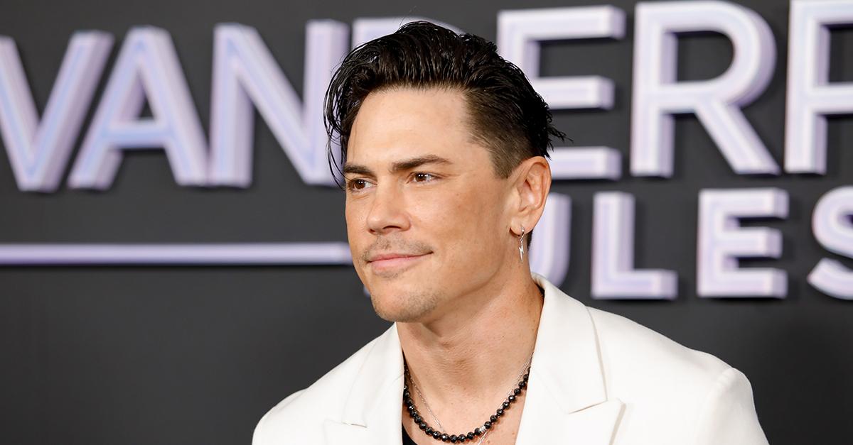 Tom Sandoval at the premiere party for Season 11 of Bravo's "Vanderpump Rules" at the Hollywood Palladium on Jan. 17, 2024 