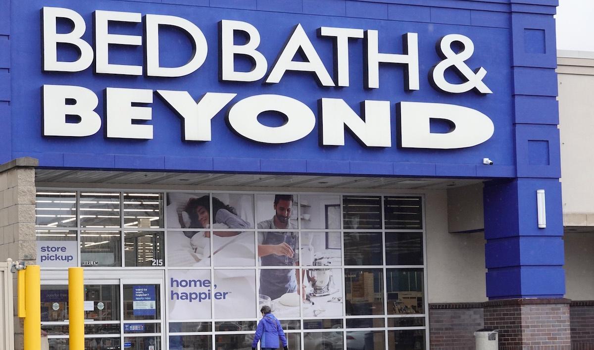 A Bed Bath & Beyond storefront 