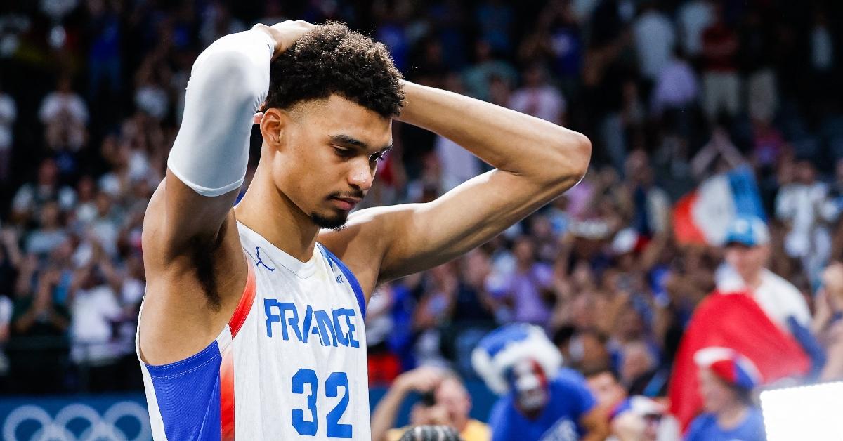 Victor Wembanyama playing