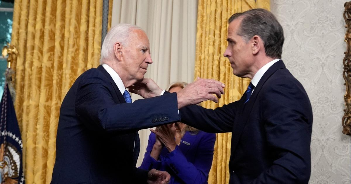 President Joseph Biden and son Hunter Biden