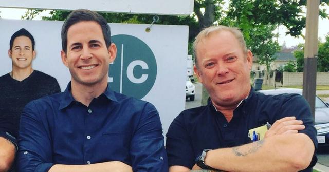 (L-R) Tarek El Moussa and Frank Miller