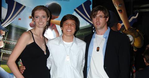 Alexandra, Will, and Matthew Reeves at the premiere of 'Everybody's Hero.'